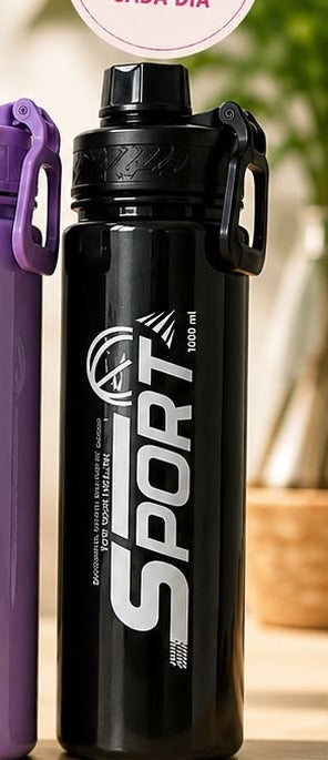 Botella Deportiva Sport 1000ml - Negro