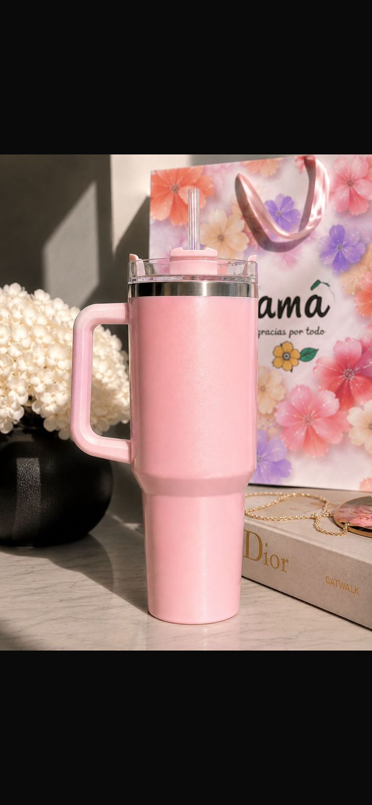 Vaso Térmico Rosado